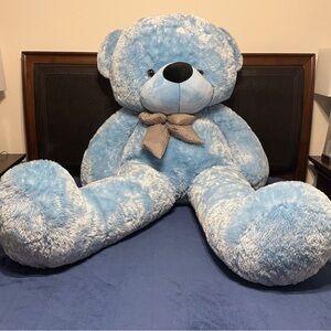 Blue Plush Teddy Bear